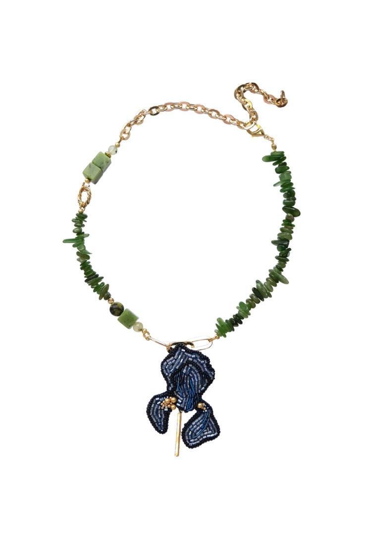 Product image 2: Pendant/brooch «Van Gogh's Iris»