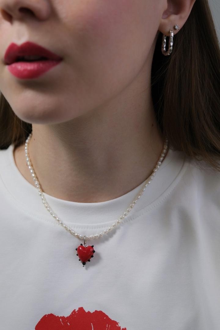 Product image 2: Thin freshwater pearl choker